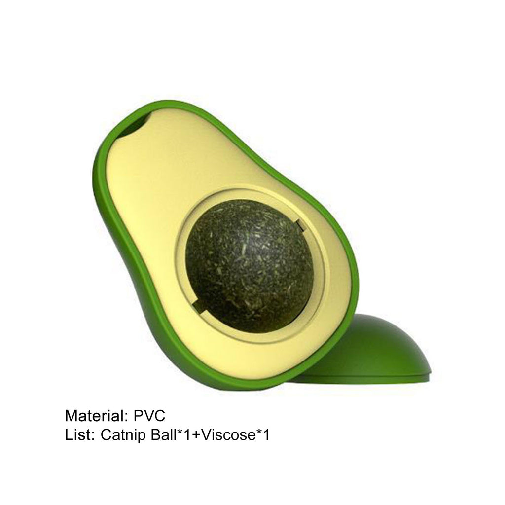 AvoGlow™ Pro Dental: Naturlig Tandvård & Stresslindring för Katter – 100% Giftfri Silvervine-boll
