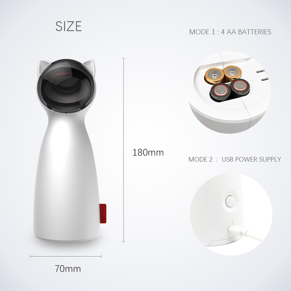 AuraPoint™ Smart Orbit – Autonom Laserstation med 5-stegs Jaktmönster & Intervalltimer