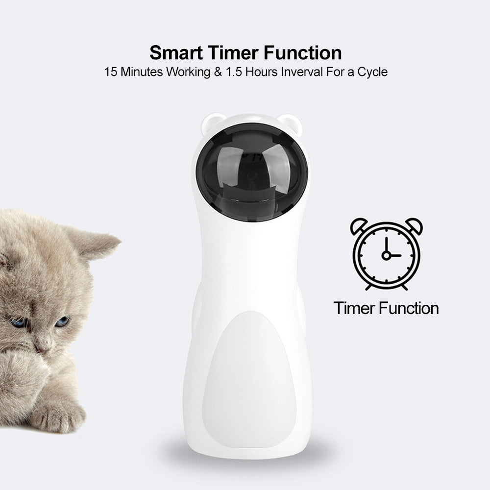 LuminaChase™ AI Laser Sentinel – Intelligent Aktivitetsrobot med 360° Jaktmönster & Automatisk Cykel-timer