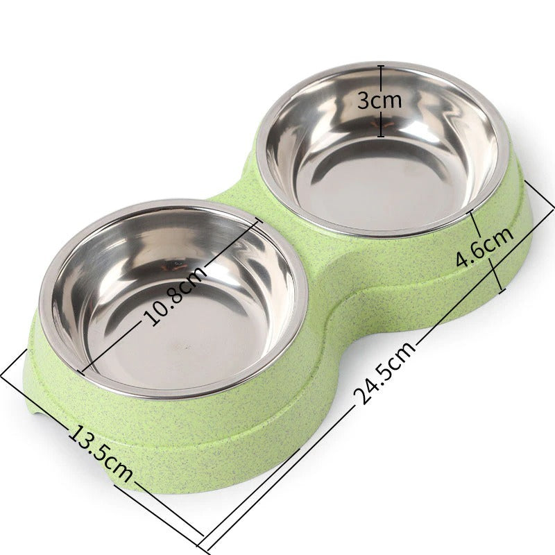 DuoFlow™ Eco-Stainless Station – Hygienisk Dubbelmatbar i Rostfritt Stål