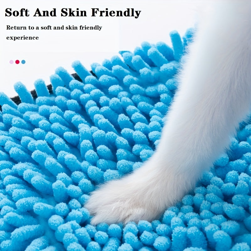 DryPaw™ Pro – Ultra-absorberande Mikrofiberhandduk med Ergonomiska Handfickor