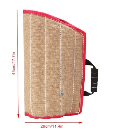 K9-Shield™ Professional Training Sleeve – Armskydd i Premium-jute för Arbetande Hundar