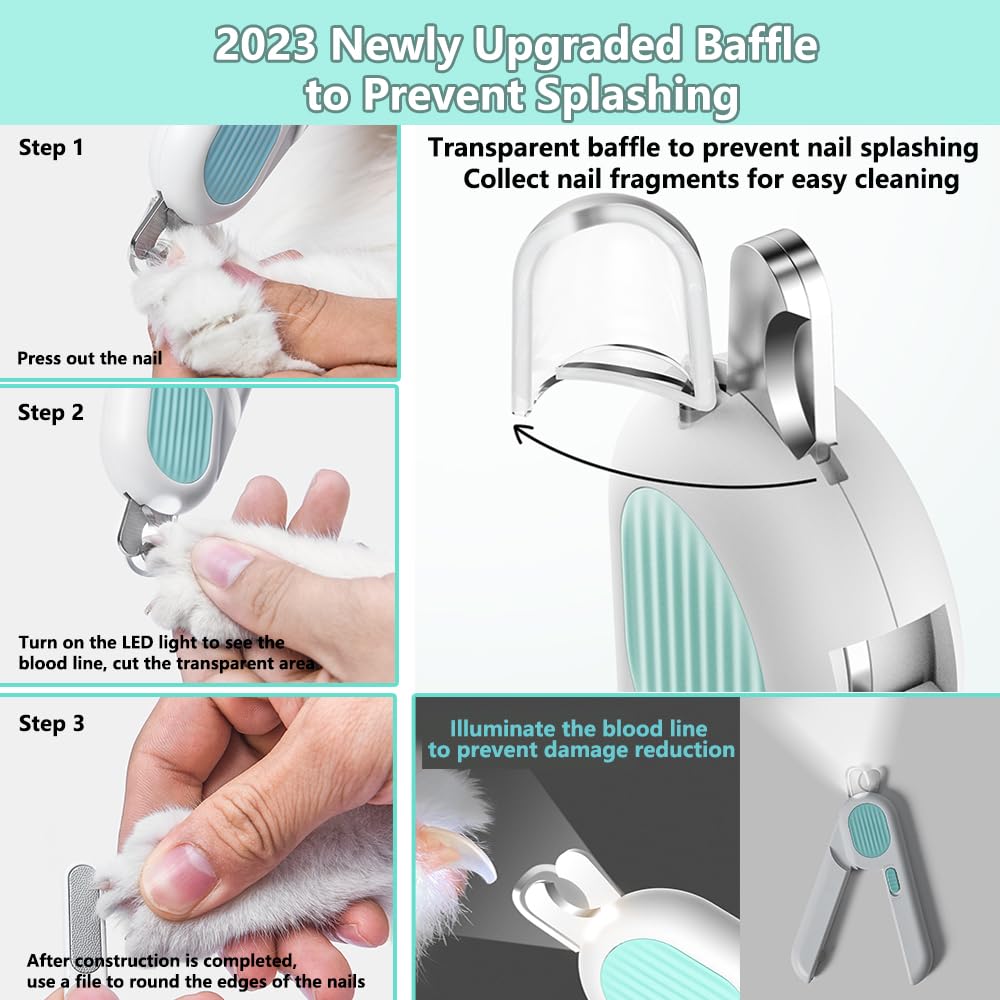 LuminaTrim™ Pro-Precision – LED-belyst Klotång med 50% Kraftreducering