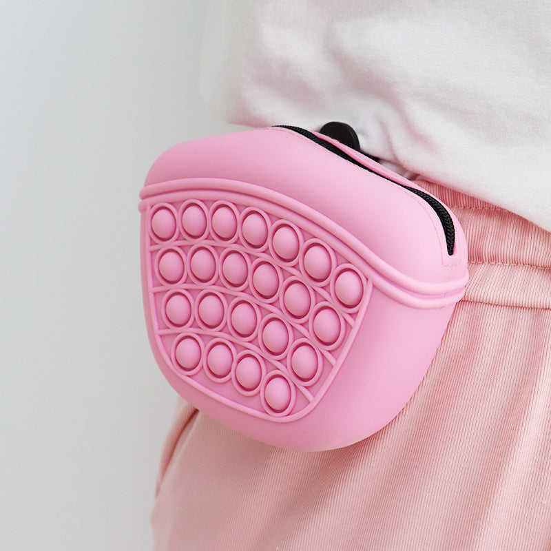 PureClick™ Silicone Treat Pouch – Hygienisk Belöningsväska med Magnetstängning