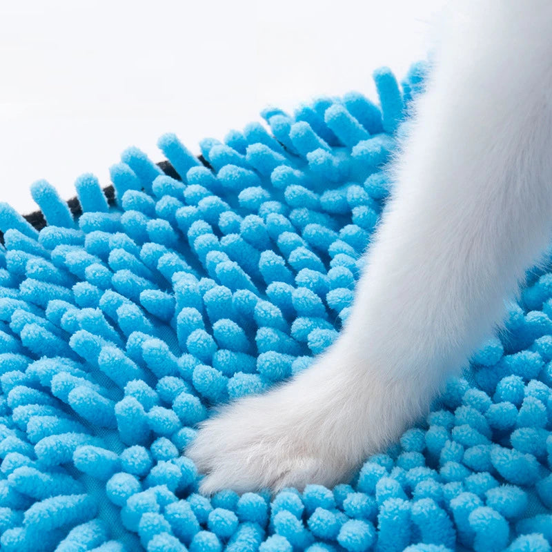 DryPaw™ Pro – Ultra-absorberande Mikrofiberhandduk med Ergonomiska Handfickor