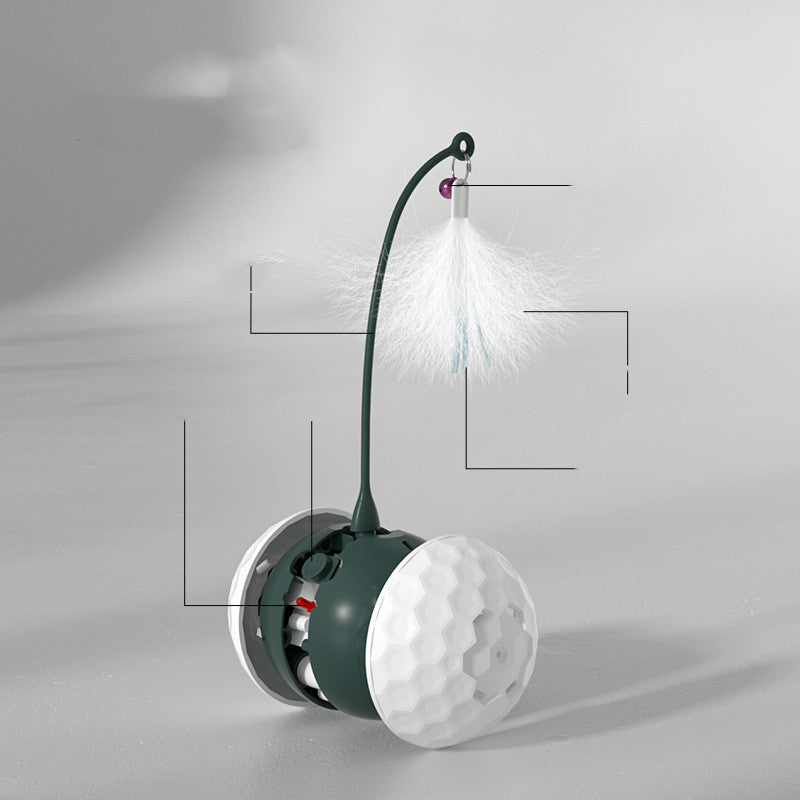 VibeChase™ Elite: Intelligent Jaktleksak för Innekatter – Aktiverar Naturliga Instinkter & Motverkar Tristess