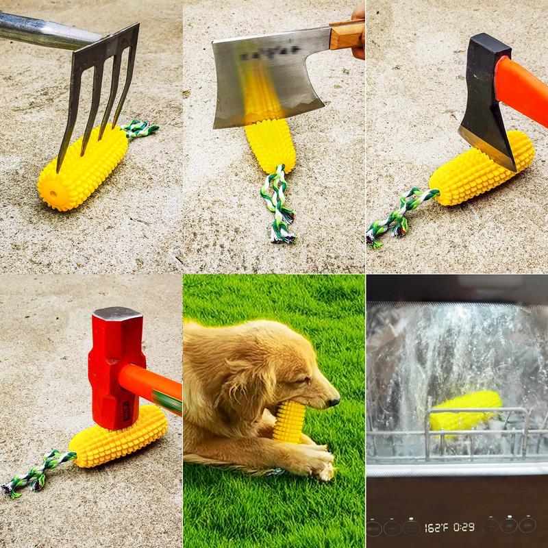 CornCore™ Indestructible Dental Chew – Extremt hållbar tuggleksak för Tandvård
