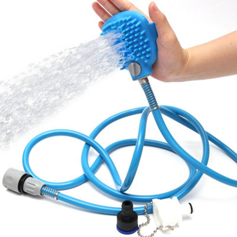 HydroGlove™ Pro Wellness System – 2-i-1 Massagehandske & Duschsystem för alla husdjur