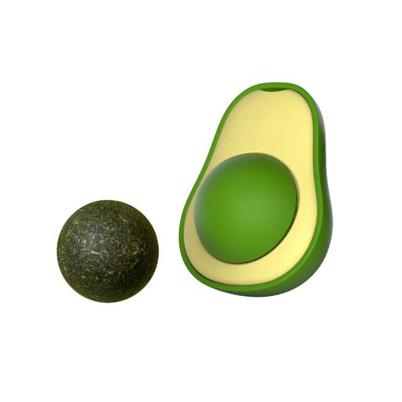 AvoGlow™ Pro Dental: Naturlig Tandvård & Stresslindring för Katter – 100% Giftfri Silvervine-boll