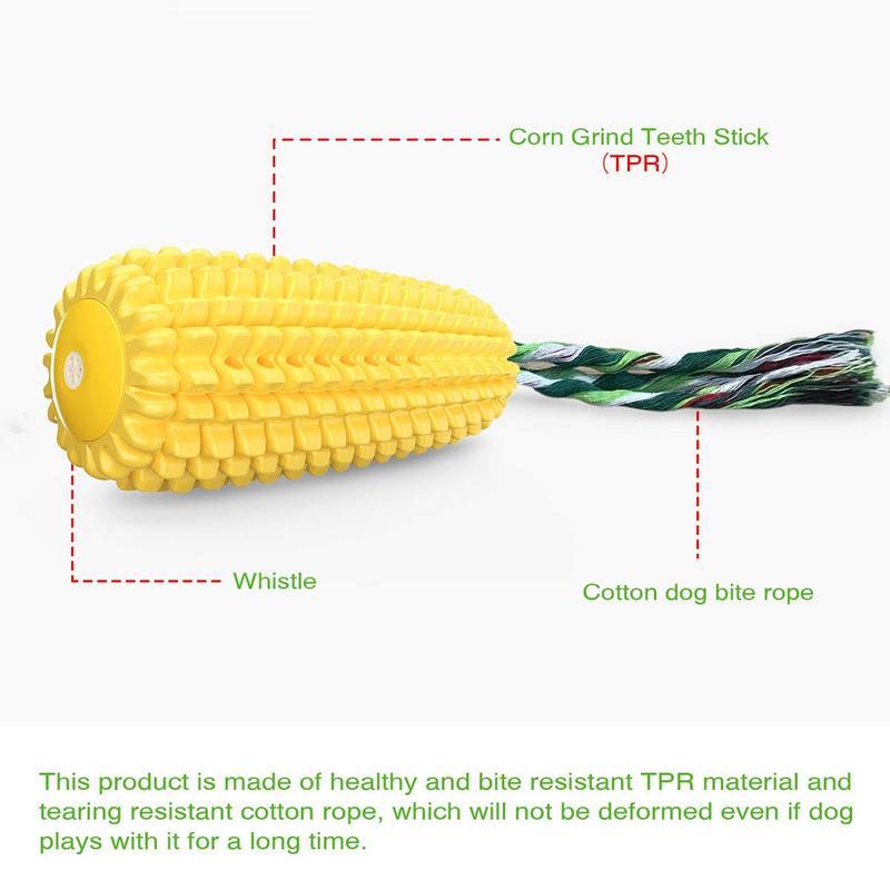 CornCore™ Indestructible Dental Chew – Extremt hållbar tuggleksak för Tandvård