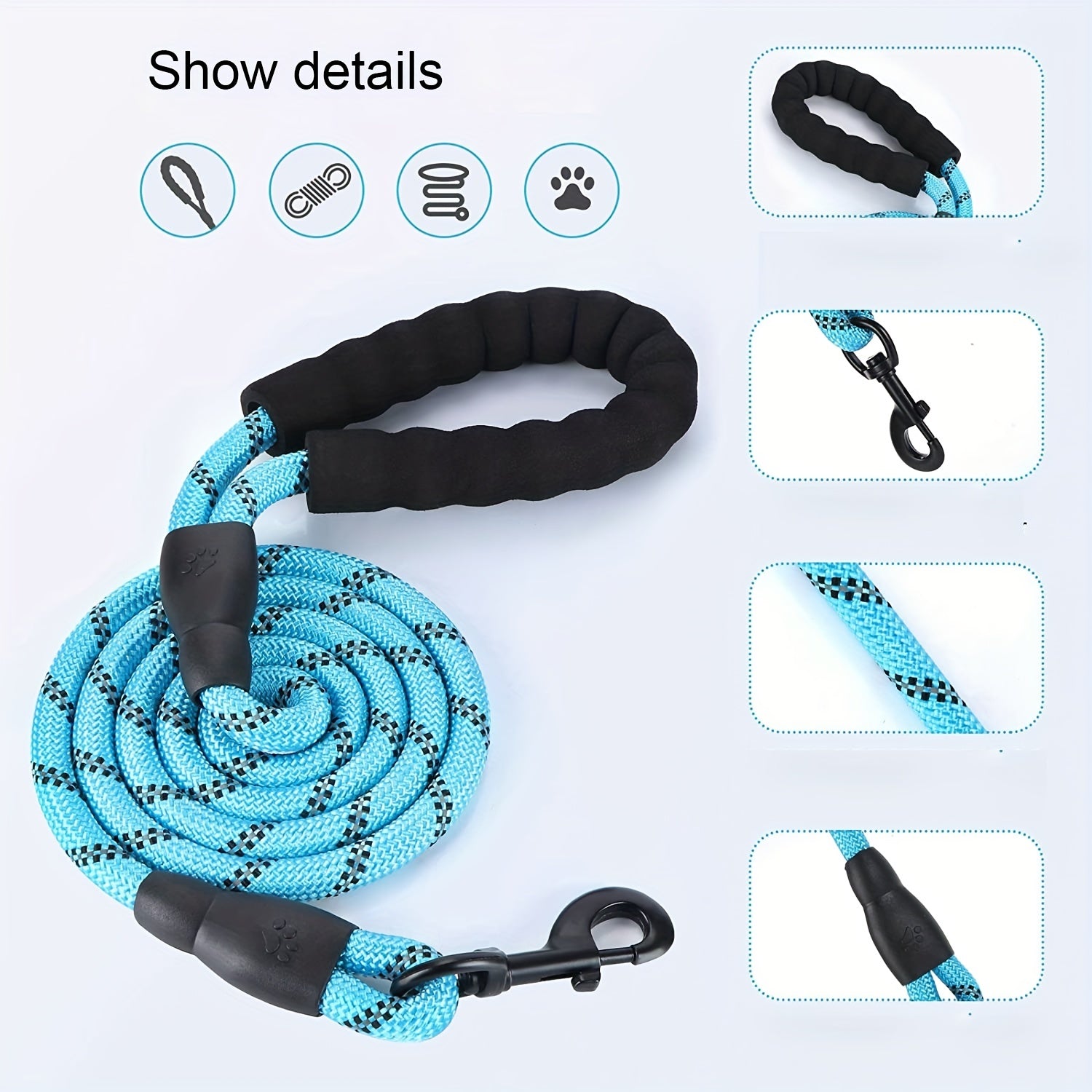 ApexStrand™ Tactical Lead – Professionellt Klätterkoppel med Ergonomiskt Skumhandtag